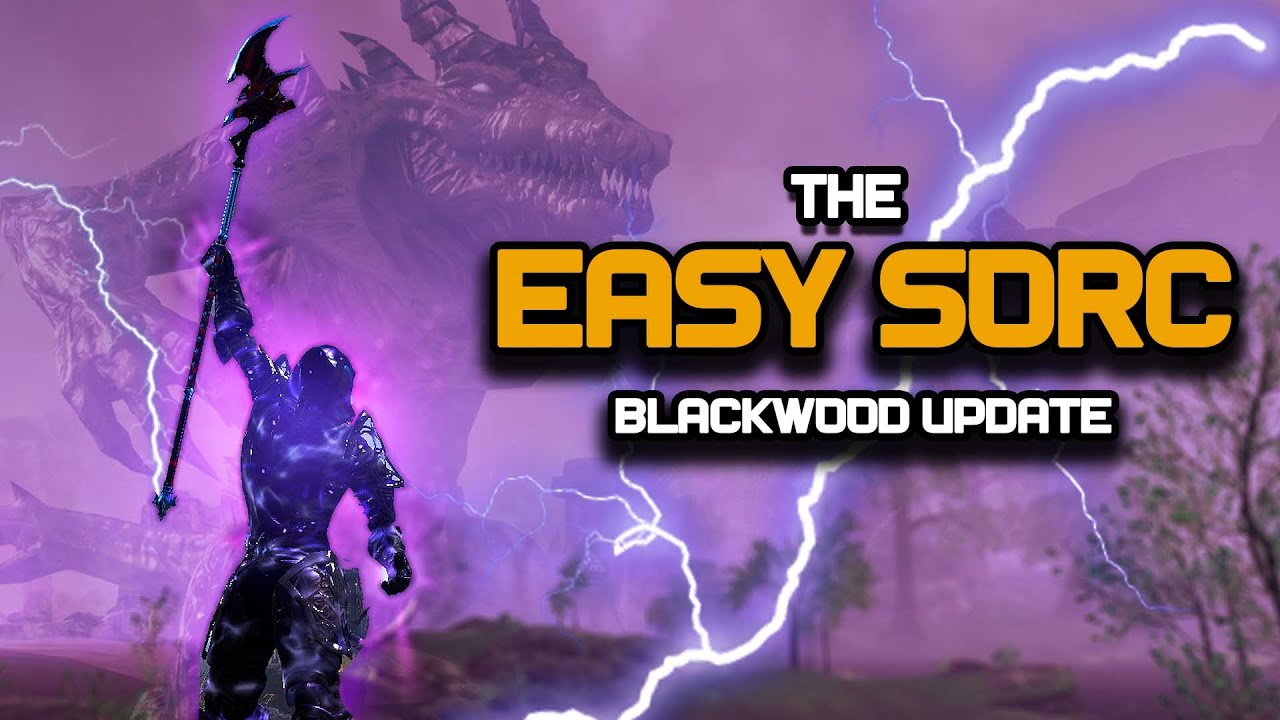 ESO - Easy Sorc - Magicka Sorcerer PVE Build - (Blackwood Update)