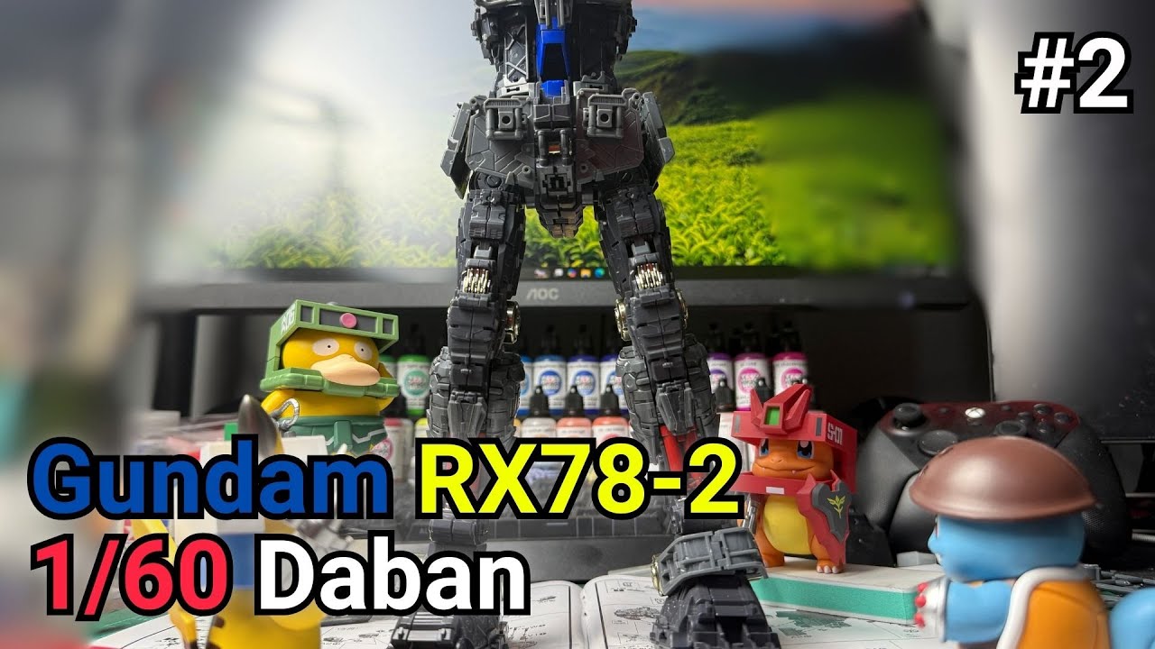 ต่อๆ จนกว่าจะง่วง #2 // Gundam RX78-2 1/60 Daban