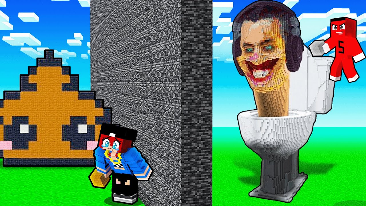 HASANI YAPI KAPIŞMASINDA G&Uuml;LD&Uuml;REREK TROLLEDİM !! - Minecraft