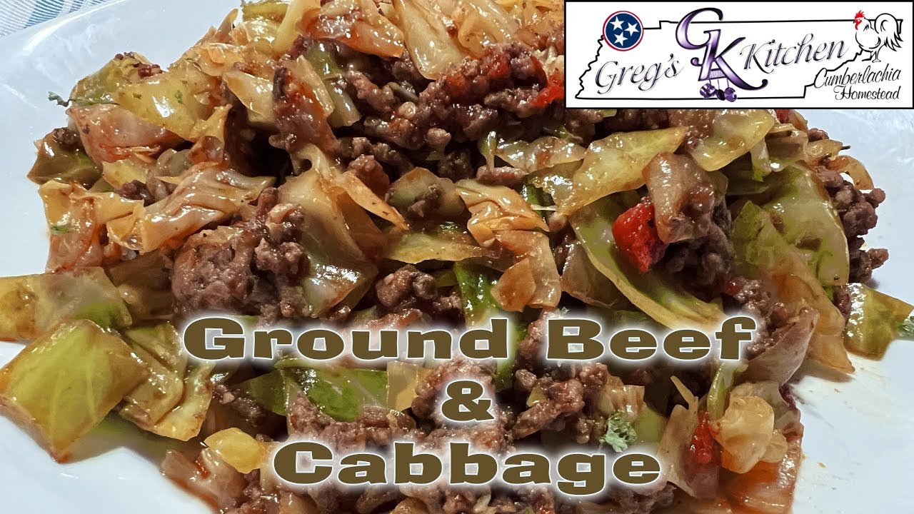 🥩🥬 Ground Beef and Cabbage | Easy One-Pan Comfort Food! 🍽️🔥