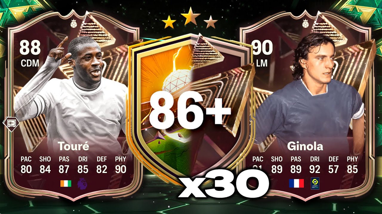 30x 86+ BASE OR TRIPLE THREAT HERO PICKS & 600K ULTRA WILDCARD PACKS! #EAFC24