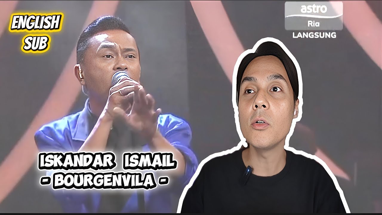 [ REACTION ] ISKANDAR ISMAIL - BOURGENVILA - GEGAR VAGANZA 13 - MINGGU 2.