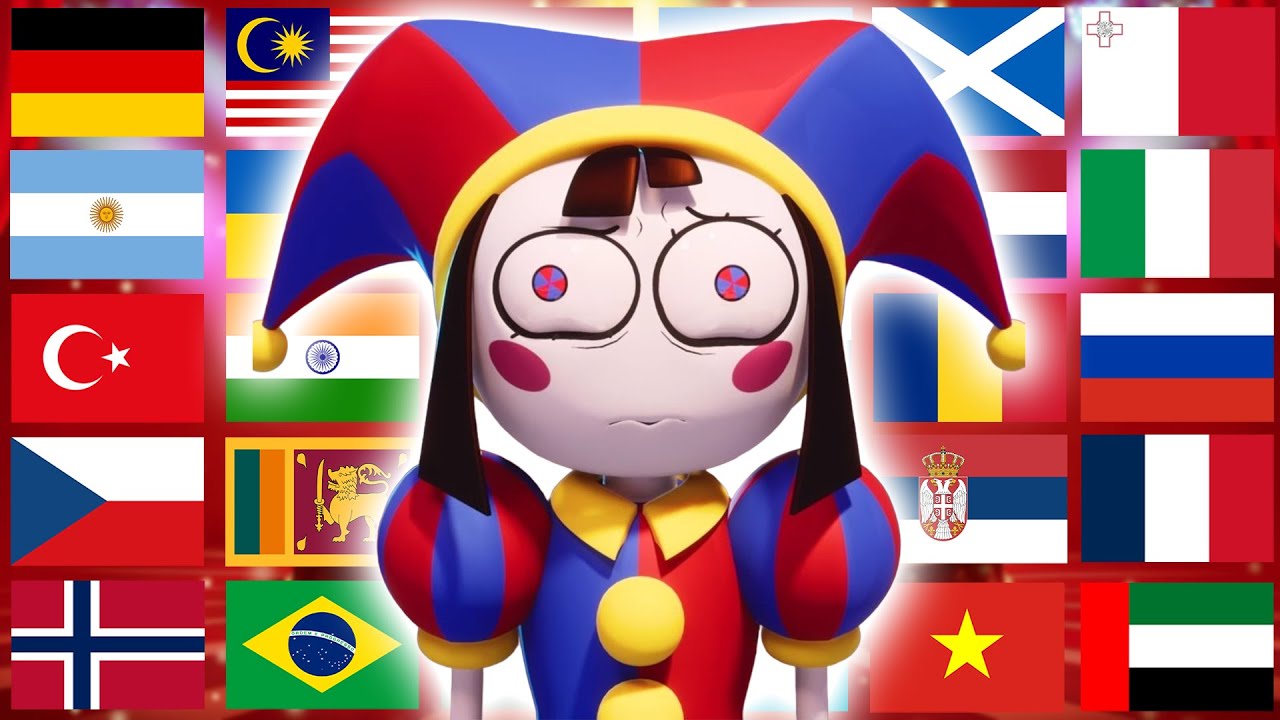 The Amazing Digital Circus in 70 Languages Meme