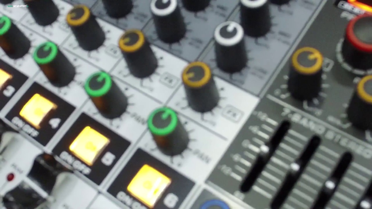 ZZIPP ZZMX6PR - Mixer Analogico con Mp3 e Recording