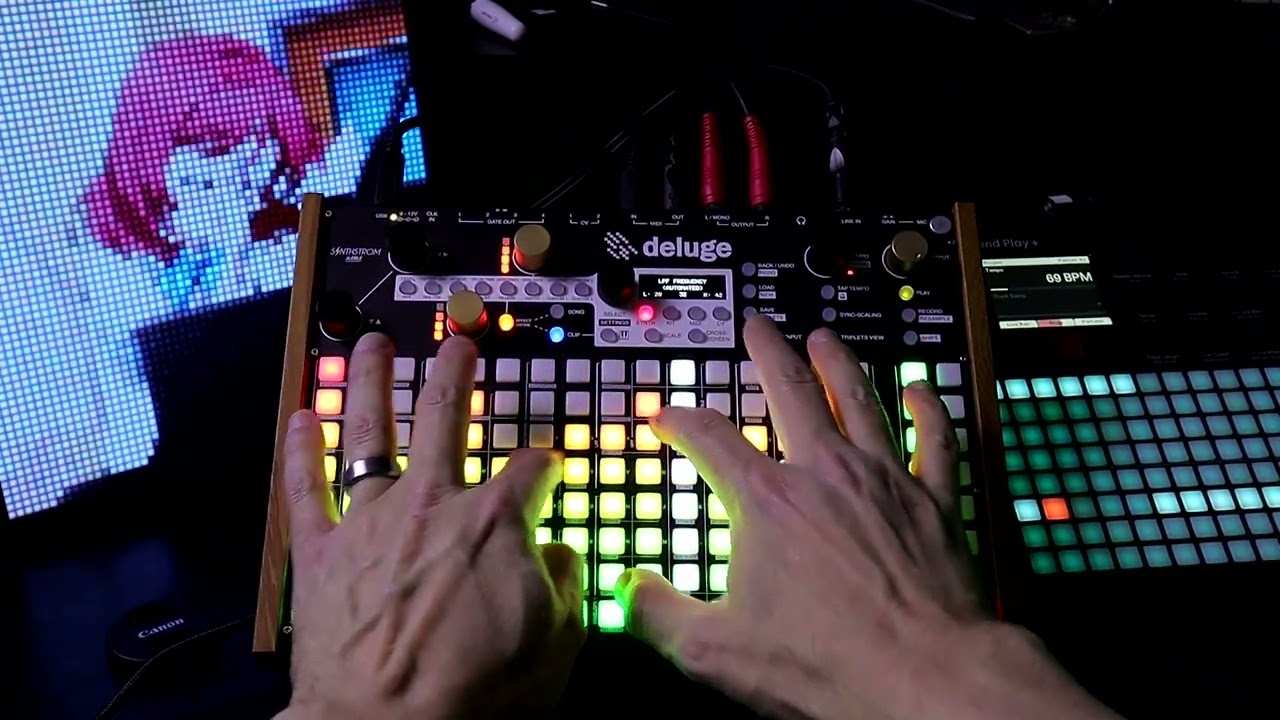 Deluge теперь — продвинутая педаль эффектов глитча / автоматизация. Часть 2 // Урок по Synthstrom...