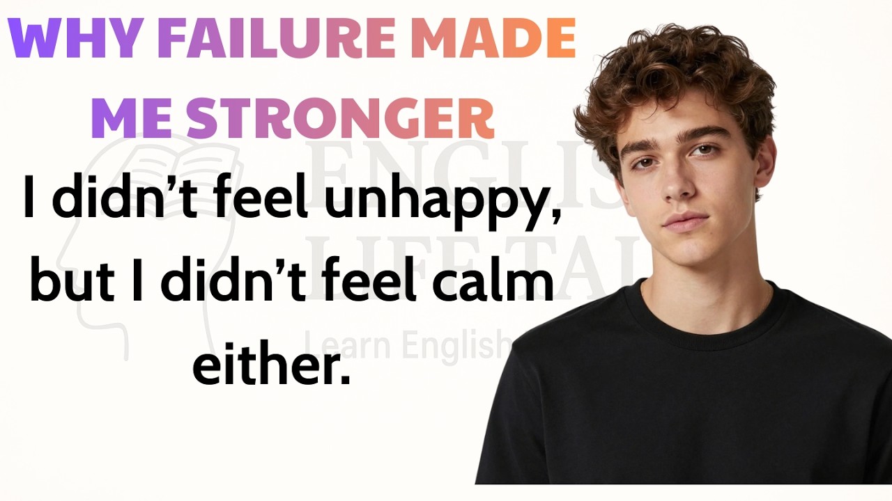 Why Failure Made Me Stronger | Learn English Through a Deep Life Story (Level 4)