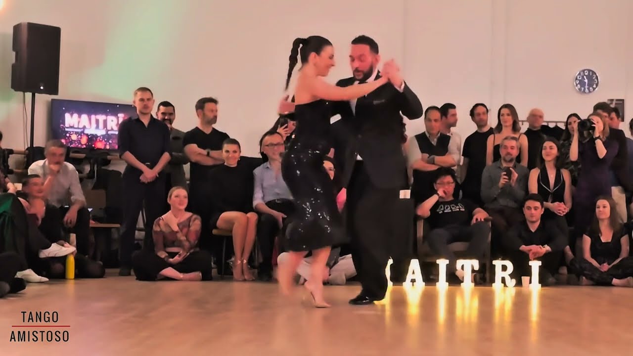 Loukas Balokas and Georgia Priskou, Milonga 900 - Athens Tango Ensemble, Milonga Maitri 2025 (5/5)
