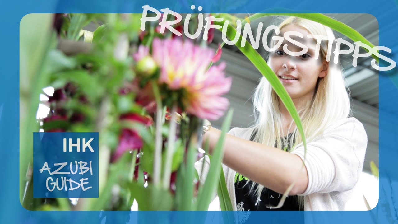 Azubis nach der Floristen-Abschlussprüfung 2015 | IHK Azubi Guide