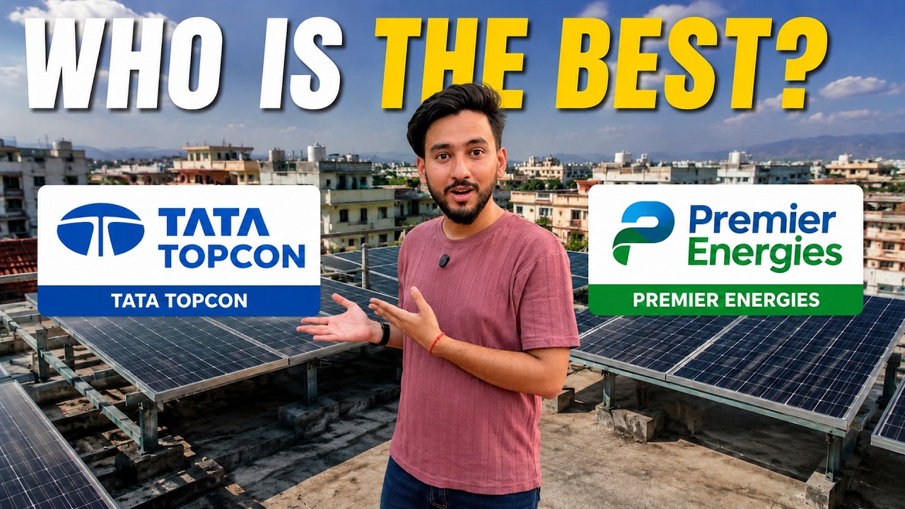 TATA Solar Panel vs Premier Energies : Best Panel in 2026