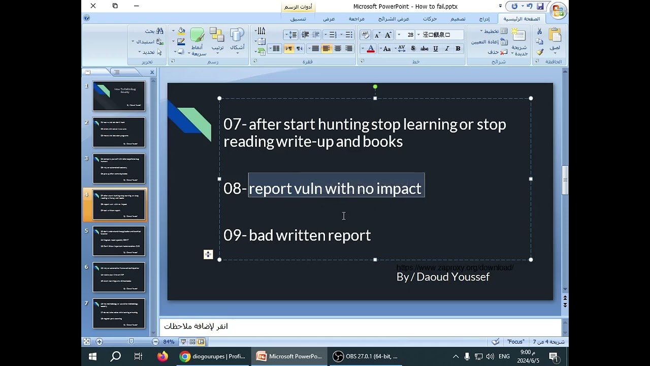 How To Fail In Bug Bounty