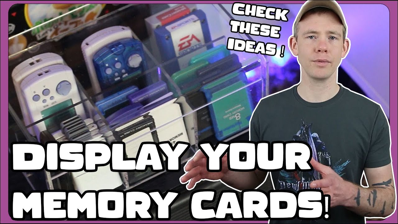 Memory Card Display and Storage Ideas for a Game Collection