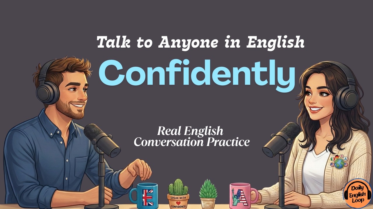 Easy Daily English | How to Talk to Anyone in English with Confidence | English Podcast