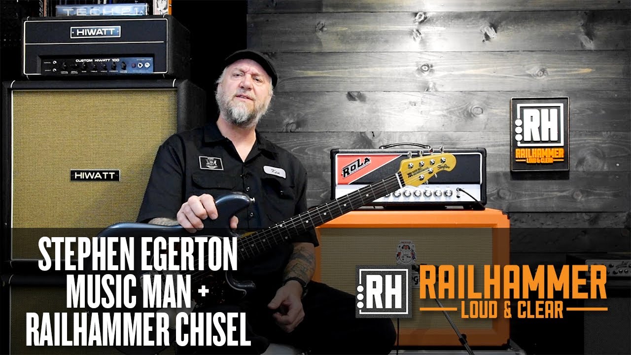 Railhammer Chisel in a Stephen Egerton Music Man!