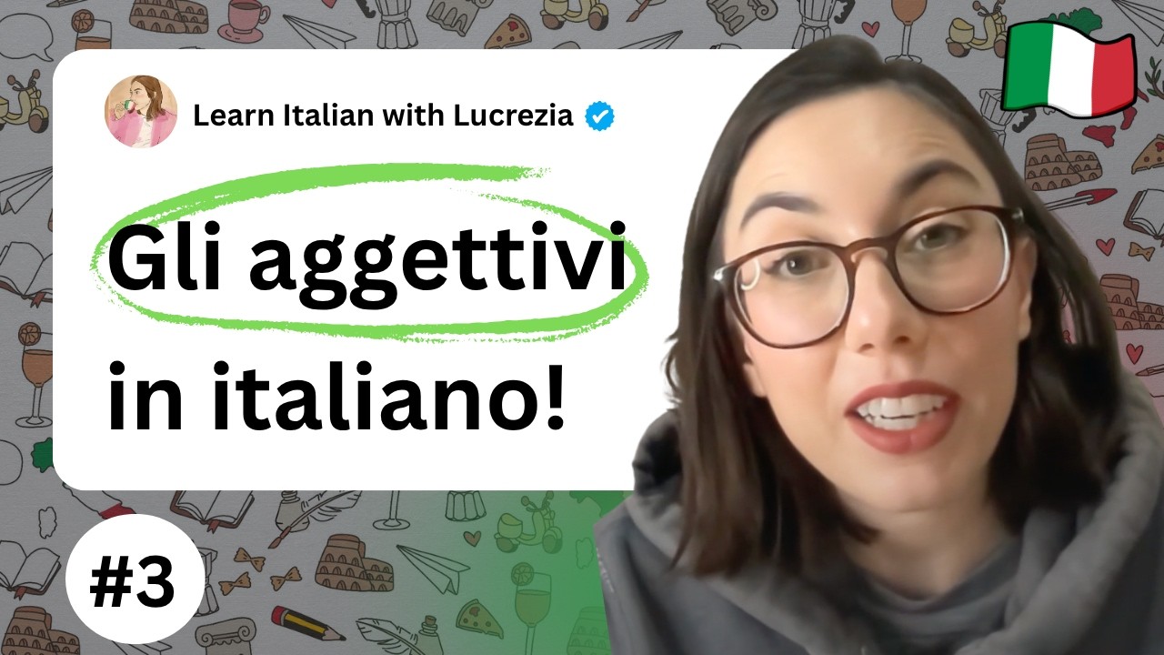 Lezione 3: l'aggettivo - Italian Study Group