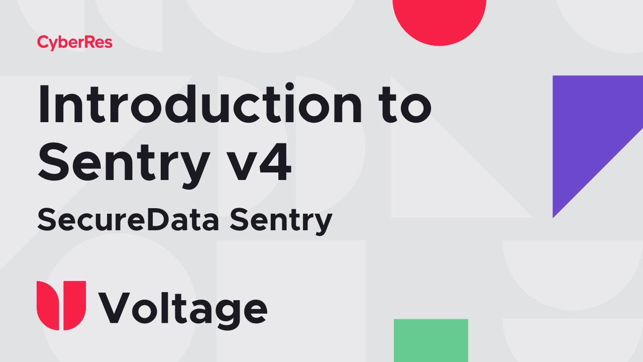 An Introduction to SecureData Sentry V4