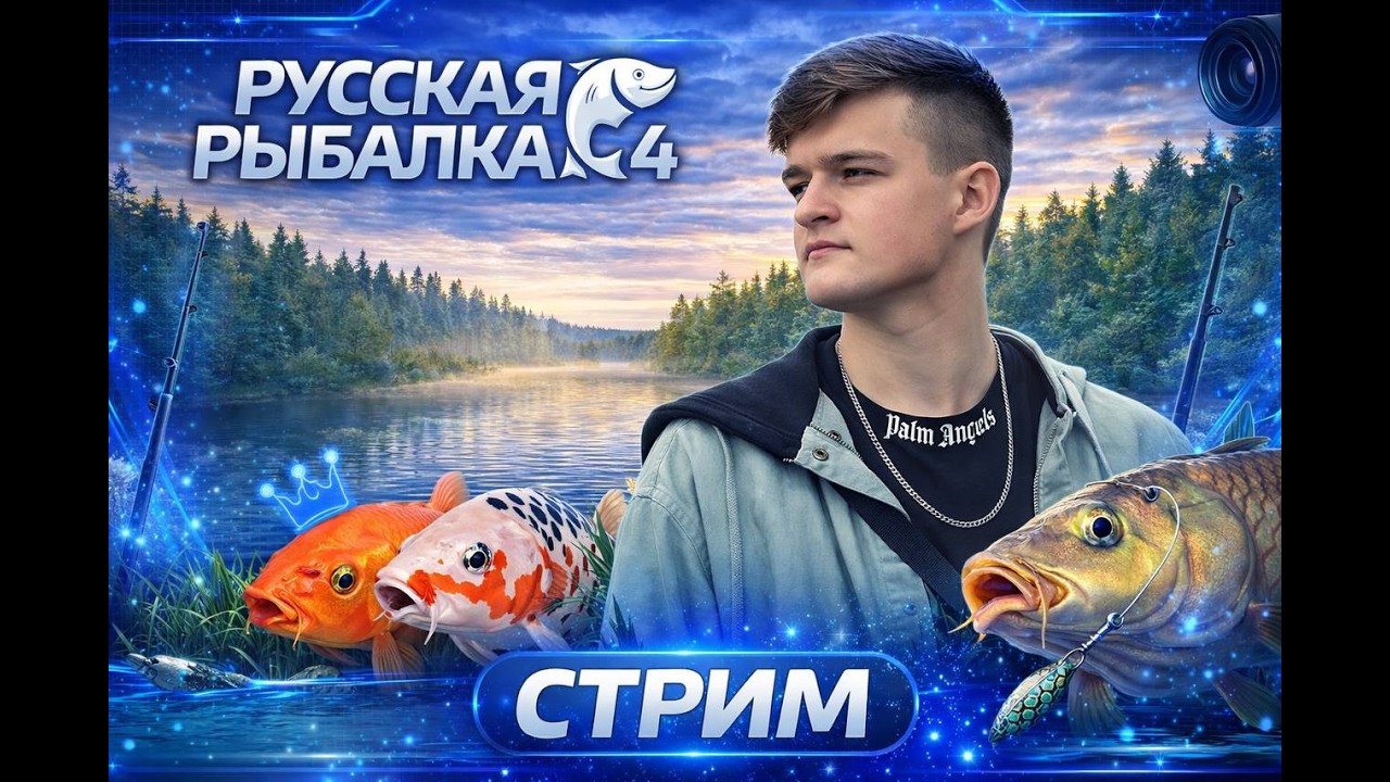 🔴ПРЯМОЙ ЭФИР В РУССКАЯ РЫБАЛКА 4 Ловим вместе пытаемся найти фарм🔴