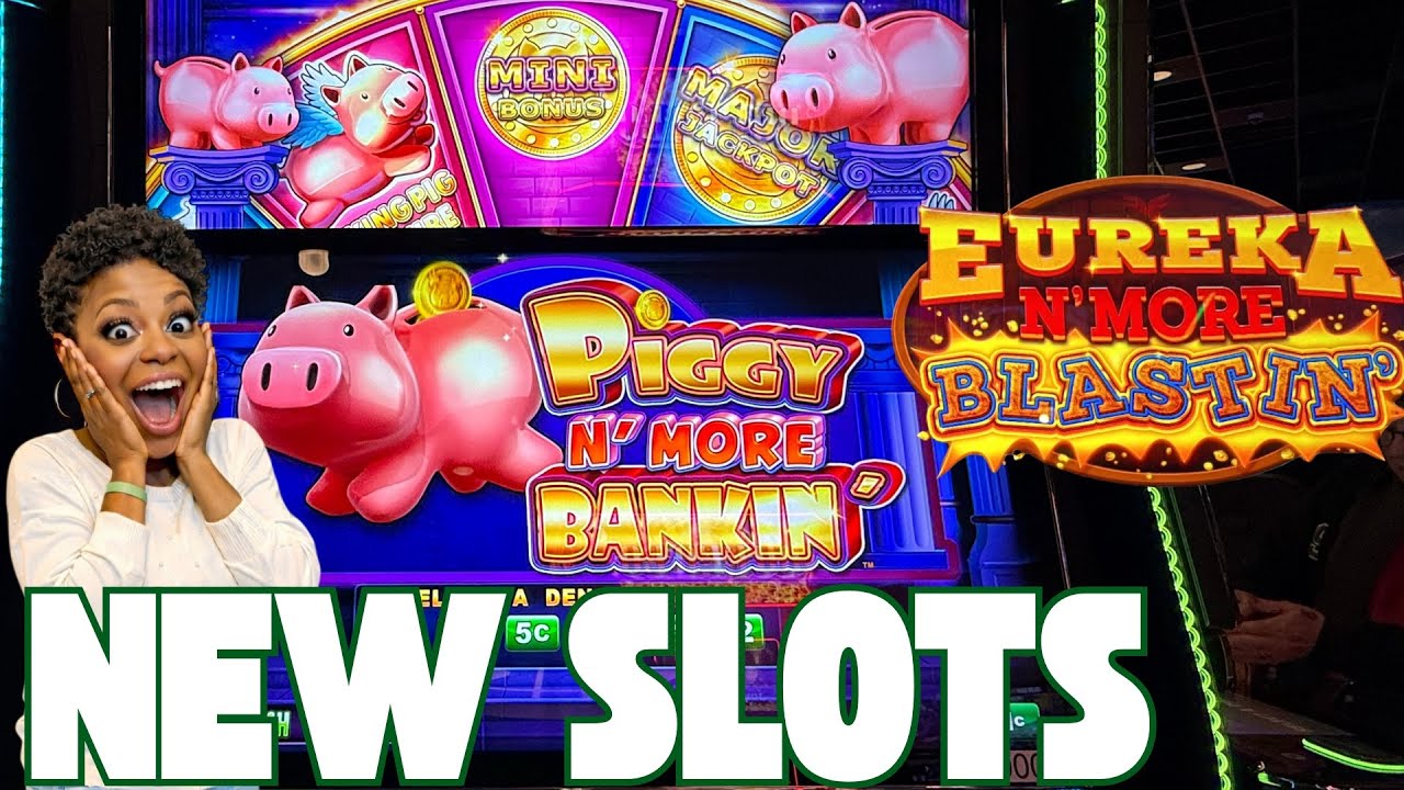 Новые слоты, Piggy и другие банковские функции, а также EUREKA BLAST.