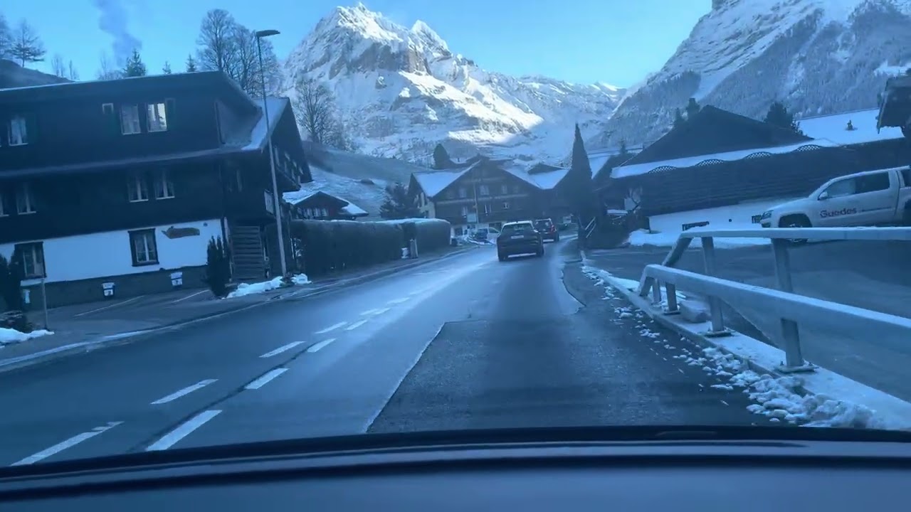On the road to Grindelwald, Switzerland 🇨🇭💫