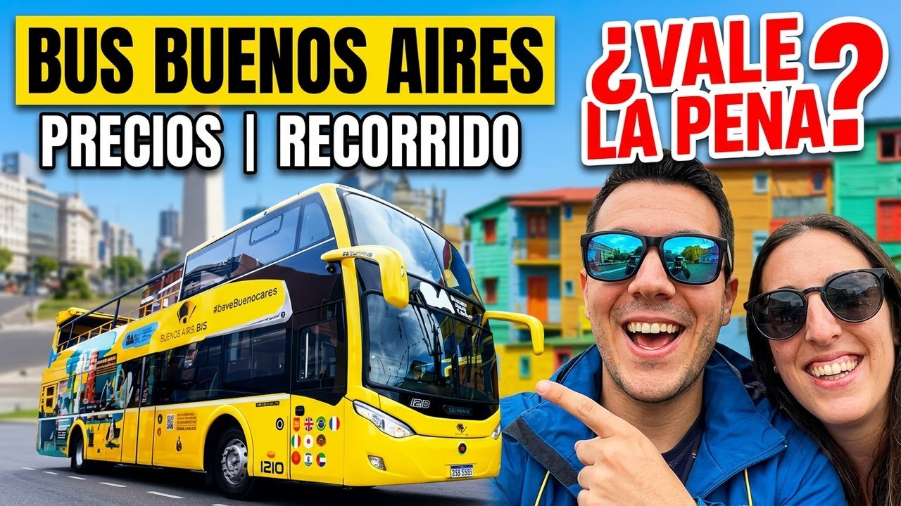 Probamos el Bus Turístico de Buenos Aires (Hop-On Hop-Off) | Nuestra Opinión Sincera