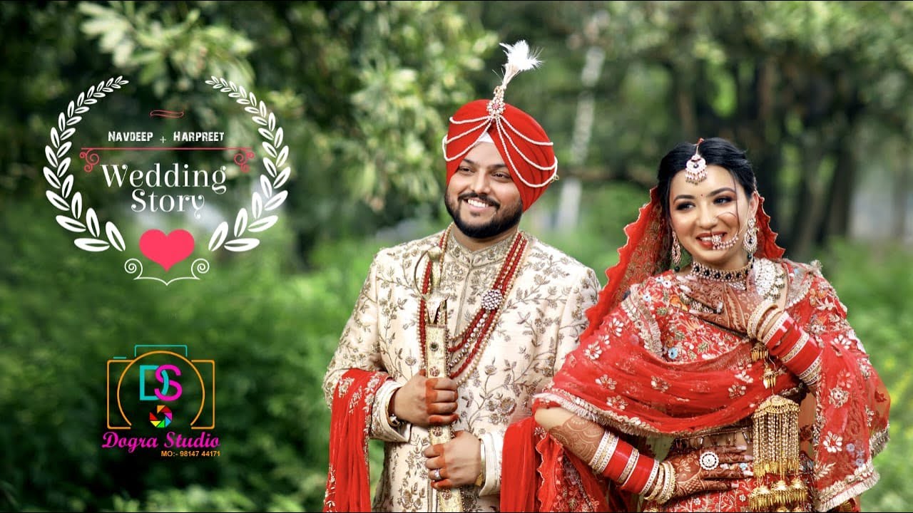 2022 Best Punjabi Wedding Highlights l Navpreet & Harpreet l Dogra Studio l Tanda l 98147 44171