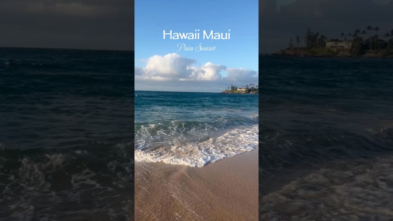 -A moment of calm- Maui Sunset | Relax BGM from Paia