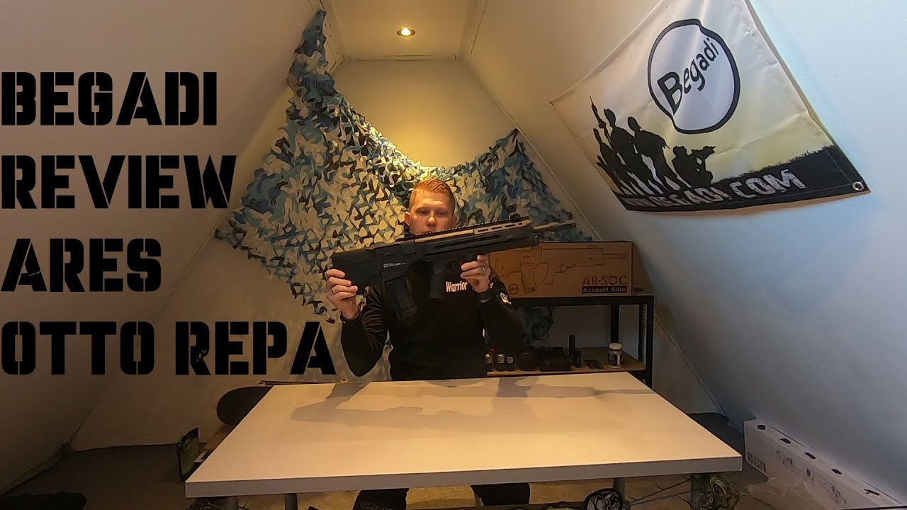 Airsoft Begadi Ares Otto Repa Review