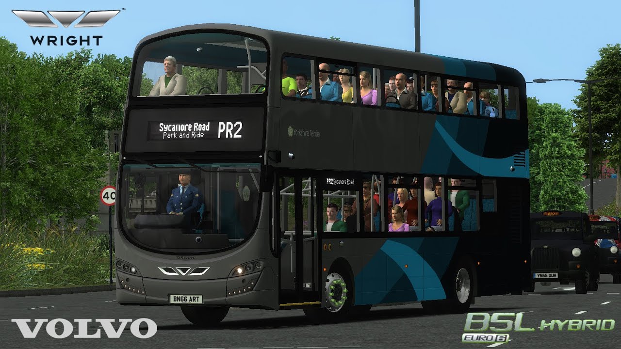 [OMSI 2] Yorkshire Counties Route PR2 to Sycamore Road | BN66ART (YTD PR2)