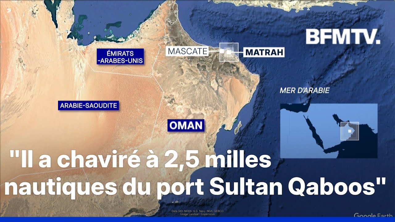 Au moins trois touristes fran&ccedil;ais sont morts dans un naufrage au large d'Oman