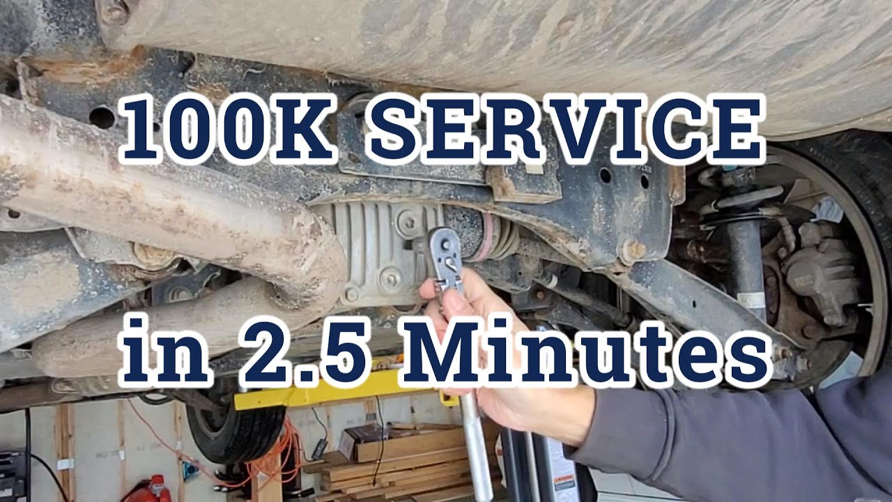 100K Service in 2.5 minutes #Subaru