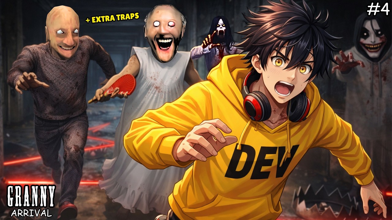GRANNY ARRIVAL | SLENDRINA + EXTRA TRAP | EPIC SEWER ESCAPE