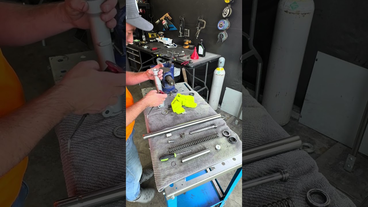 TTR 110 fork upgrade with BBR springs and dampeners, very detailed, no experience needed!!!