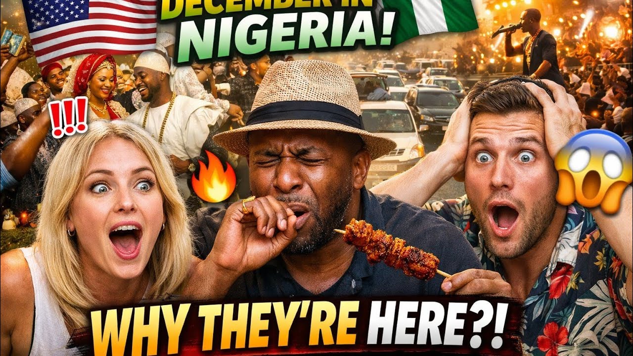 Они посетили Нигерию 🇳🇬 в декабре, и это их больше всего шокировало 😲