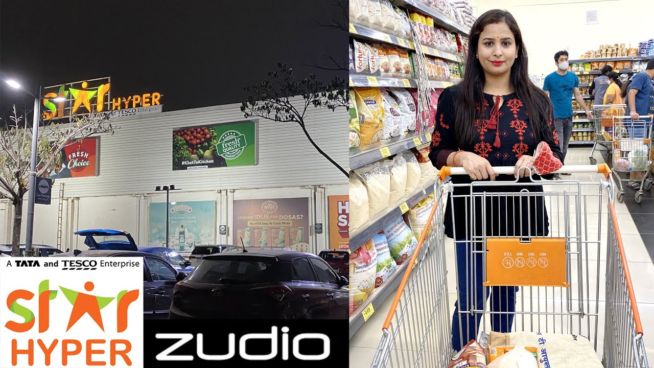 Star Hyper Supermarket Hyderabad | TATA Star Bazaar | Evening Out for Grocery Shopping Dinner & More