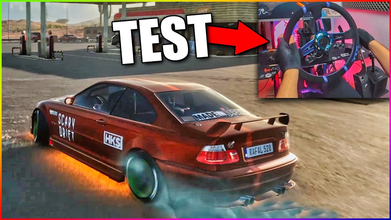 test nowej kierki w grze driftowej :O