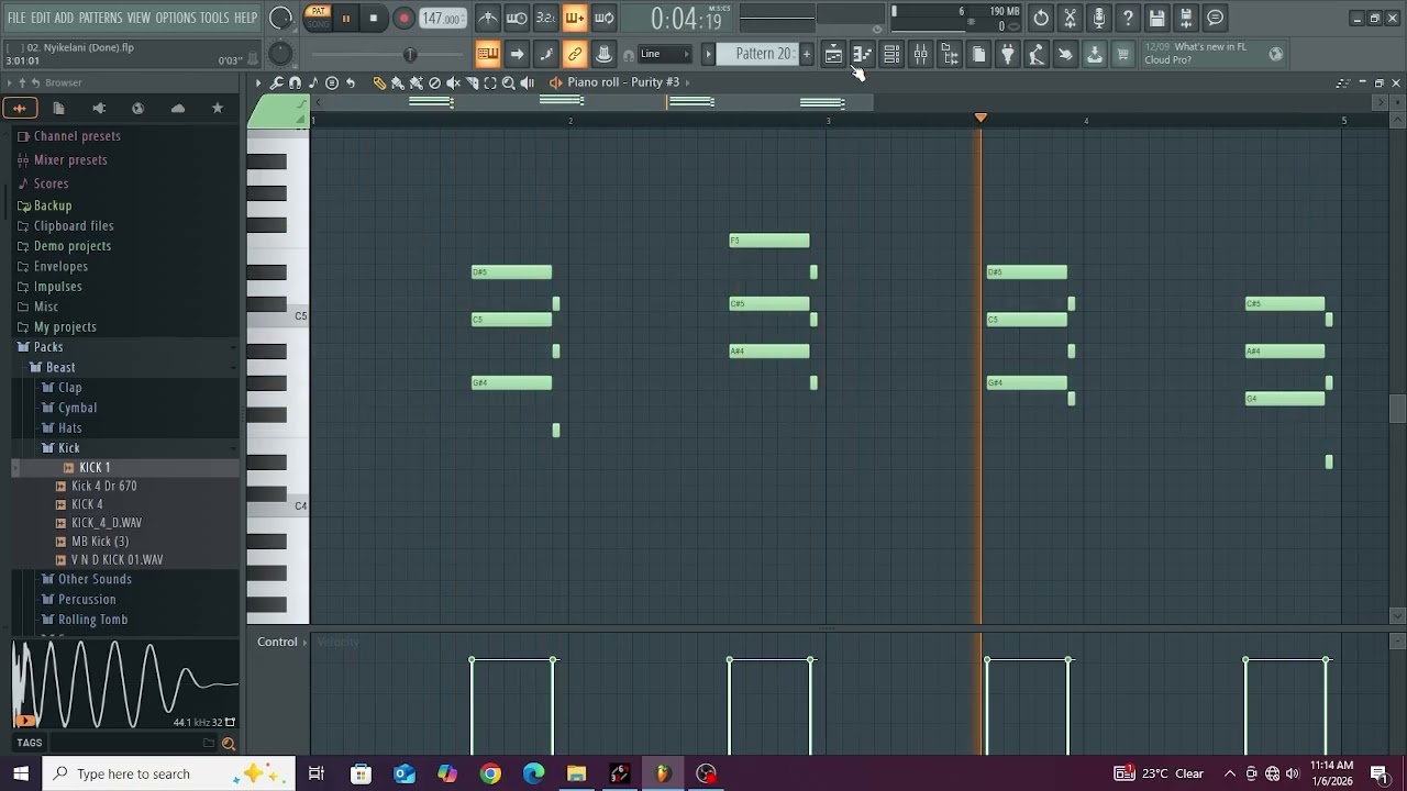 I Made a Xitsonga traditional beat on FL Studio | 09 Jan 2026