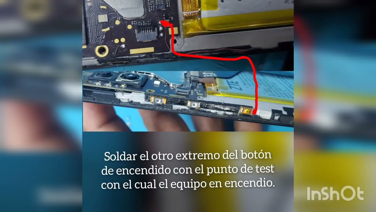 Reconstrucci&oacute;n flex encendido y volumen. Tel&eacute;fonos celulares y tablets.