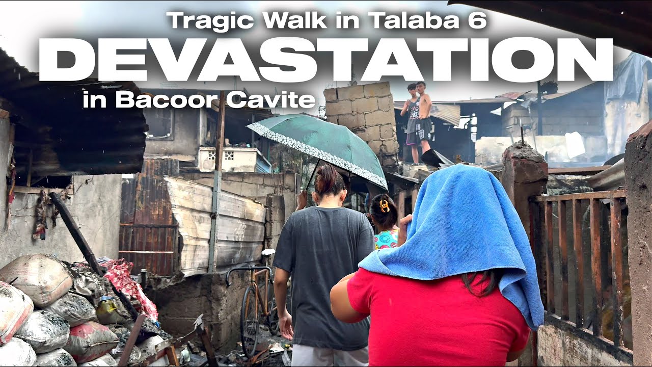 Exploring the Devastation in Bacoor City Cavite Philippines [4K HDR]