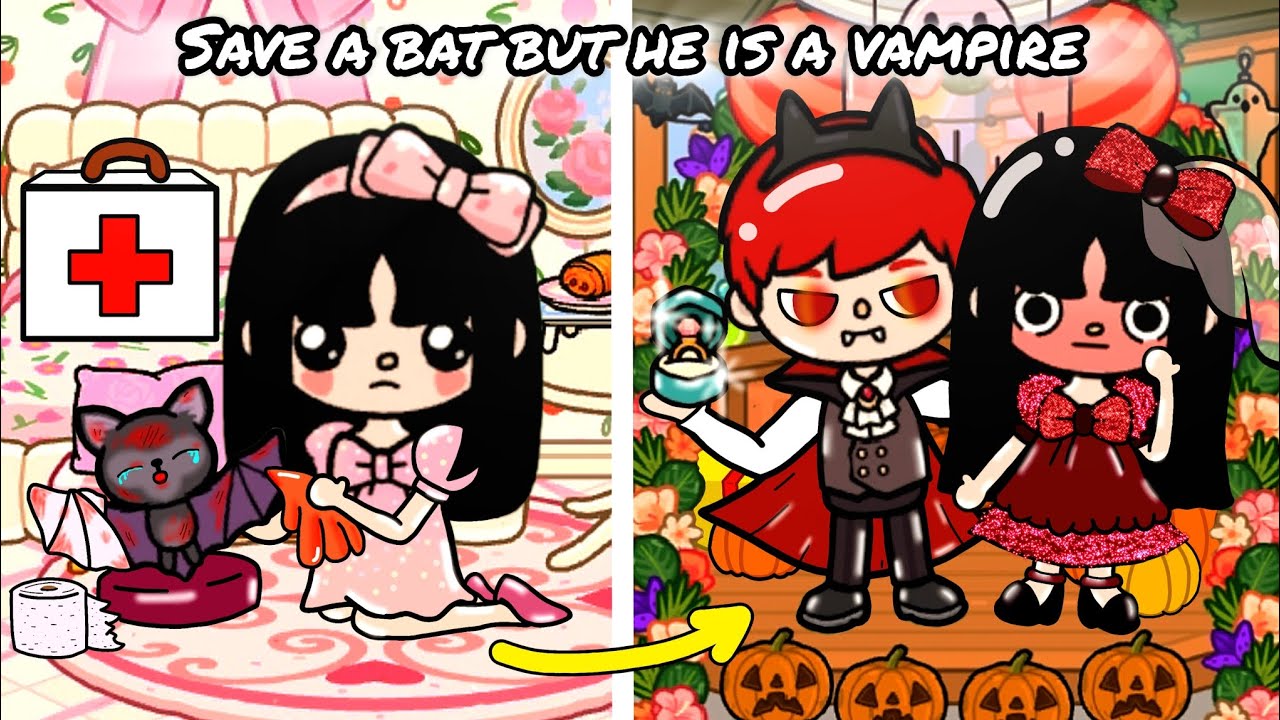 Save a bat but he is a vampire😱🦇🧛🏻🥰 | Sad Story | Toca life world | Toca Boca