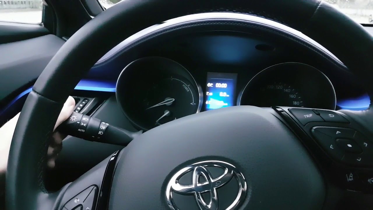 Toyota CHR - Menu nascosto - Hidden menu