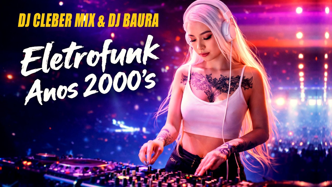 ⚡Dj Cleber Mix & Dj Baura 🔥 Eletrofunk Antigo Anos 2000 🔊 Mega Mix Nostalgia