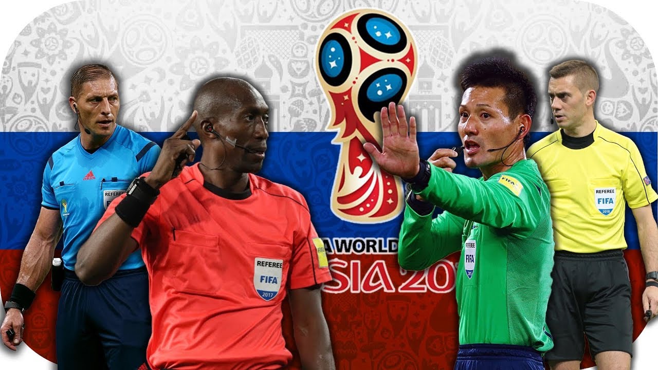 Fifa World Cup 2018 - The referees