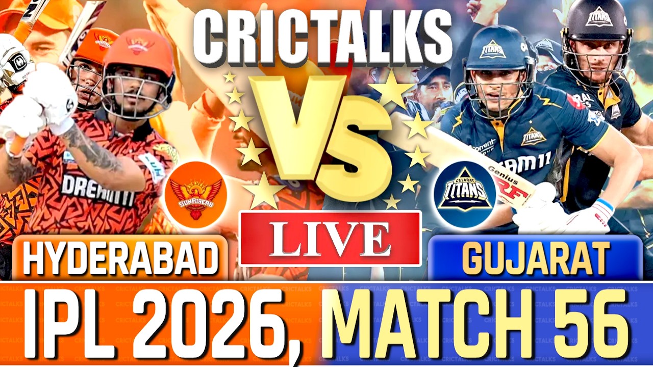 Live: SRH vs GT Live Match Today, IPL 2026 Live Cricket Score & Commentary, Hyderabad vs Gujarat