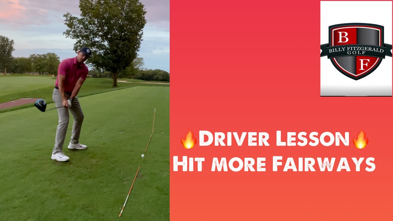 🔥Driver Lesson: Hit more Fairways 🔥
