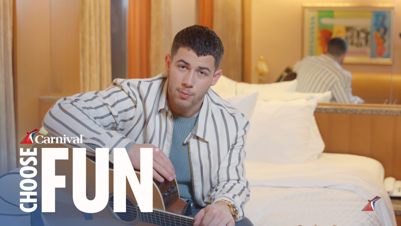 Nick Jonas: Jealous (Live Acoustic) for #Bedstock 2017 | Carnival Cruise Line