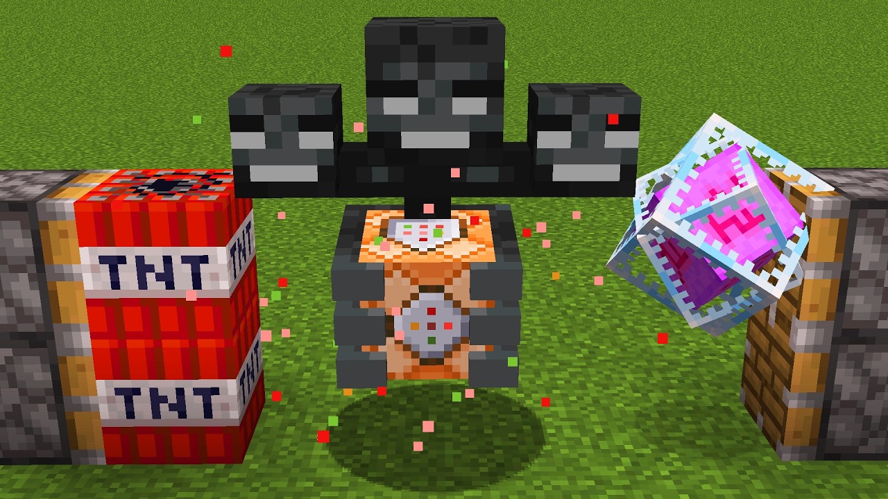 TNT + Wither Storm + End Crystal = ???