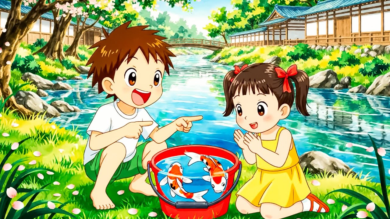 Summer Bliss A Day in the Countryside   Ghibli Inspired Animation🌿| Ghibli-Style Video 🌸