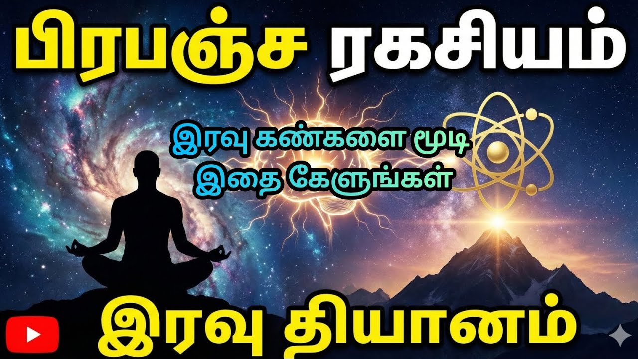 நீங்கள் நினைத்தது உடனே நடக்க இரவில் இதை கேளுங்கள் #Prabancham #NightMeditation #sivan #பிரபஞ்சம் 