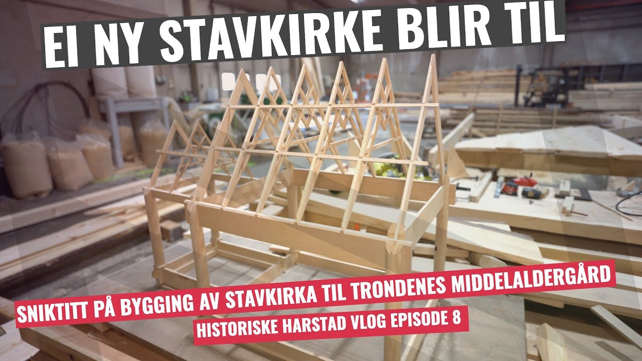 Episode 8 - Sniktitt på Stavkirka til Trondenes Middelaldergård