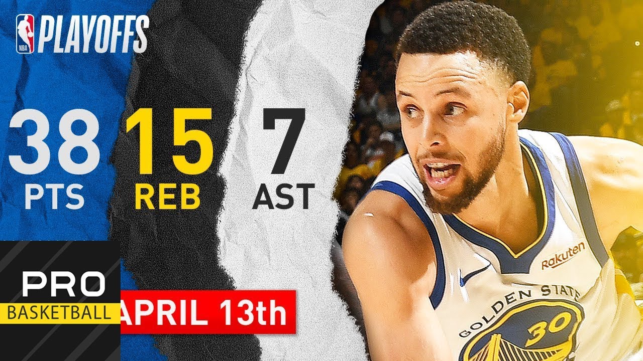 Curry (38 Pts, 15 Asts) Full Highlights Warriors vs Clippers | G. 1| Apr. 13, 2019 | NBA Playoffs