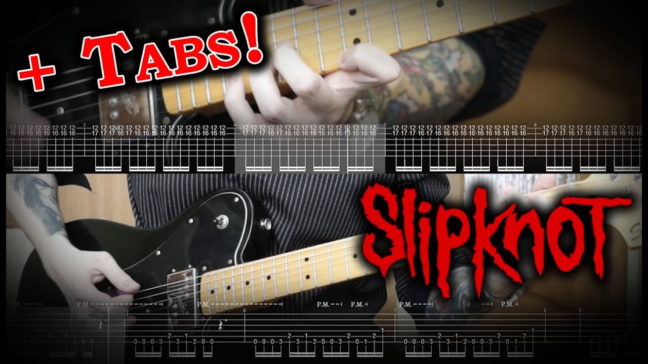 [How to Play] Slipknot - Eyeless (Guitar Tutorial w/Tabs)